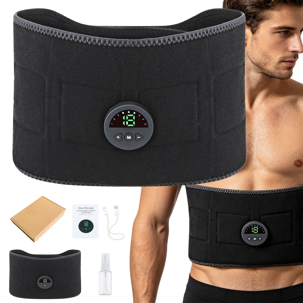 ABS Stimulator, Ab Machine, Abdominal Toning Belt EMS Muscle Toner Core Trainer