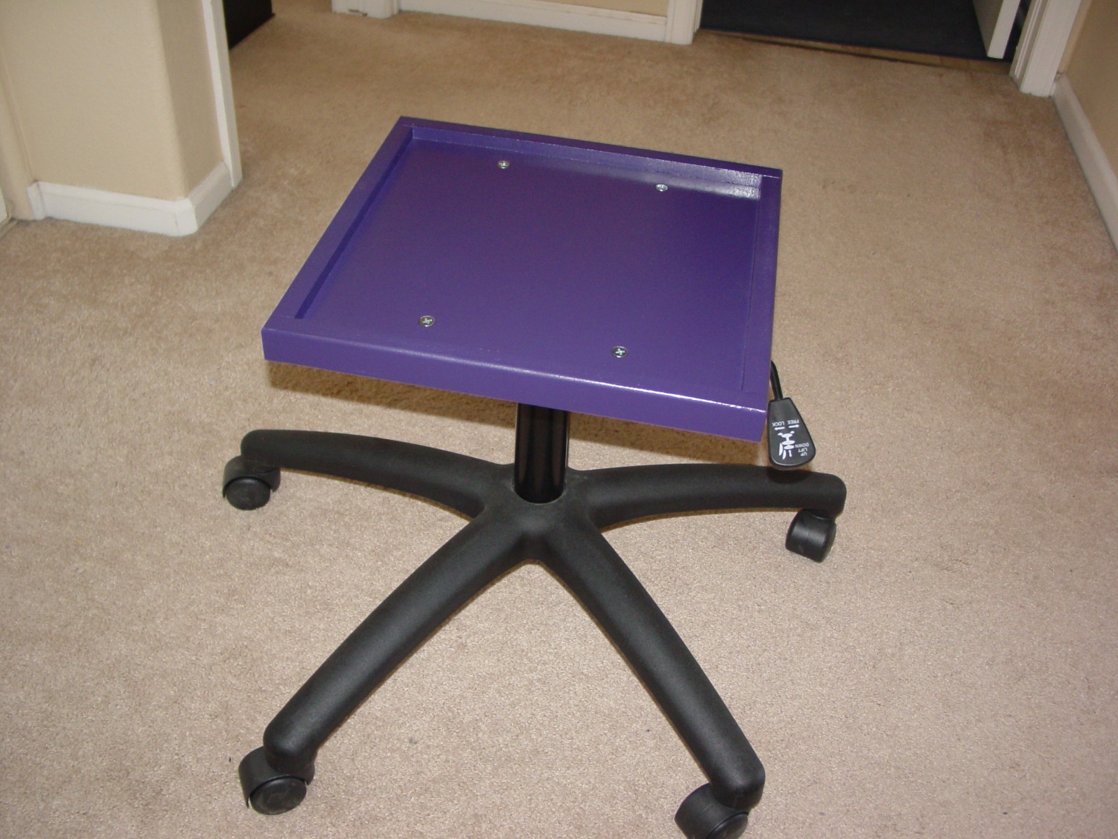 Sybian Machine Air Adjustable Stand 23” – 31” for Perfect Height (color purple)
