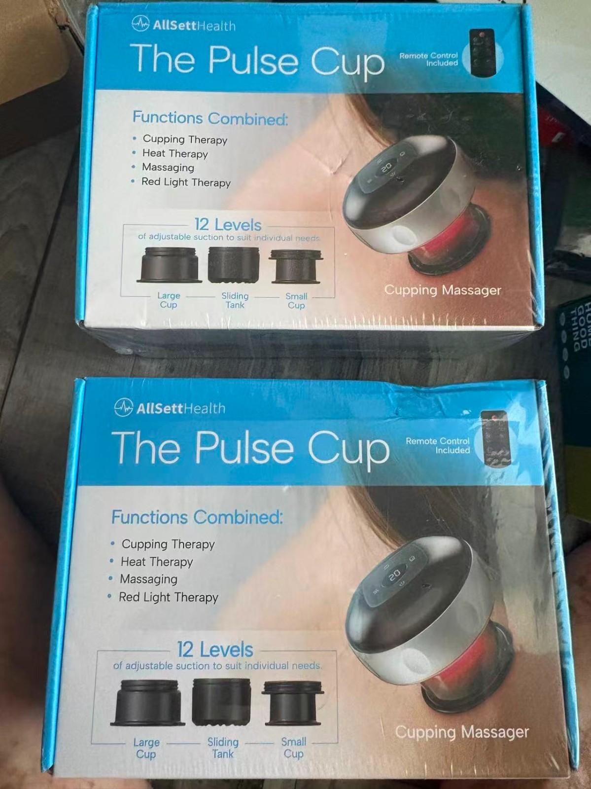 5-in-1 Smart Dynamic Cupping Therapy Massager Set, 12 Levels Heat & Suction Cupp
