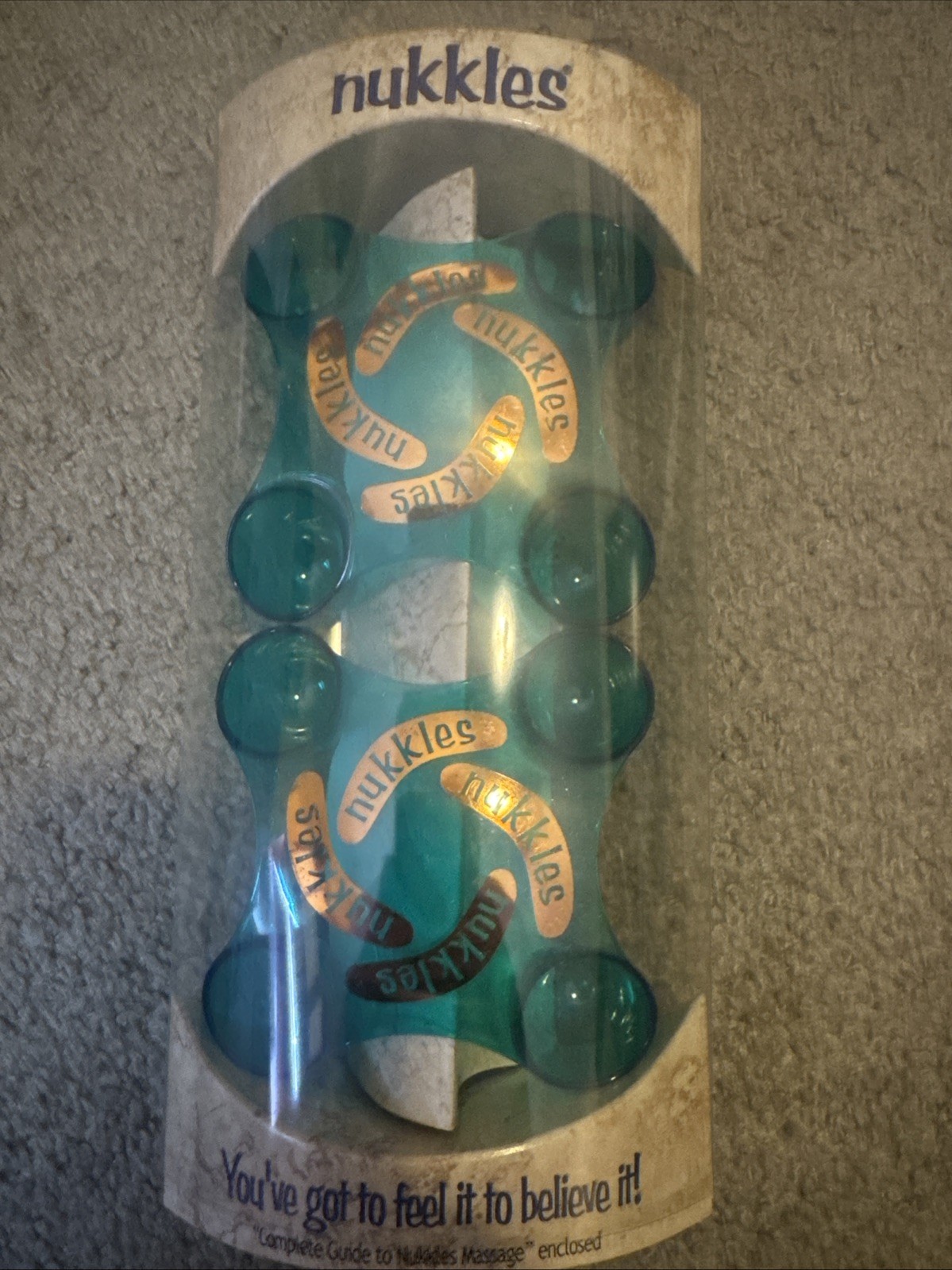 Nukkles Green Full Body Hand Massager & Complete Guide To Nukkles Massage