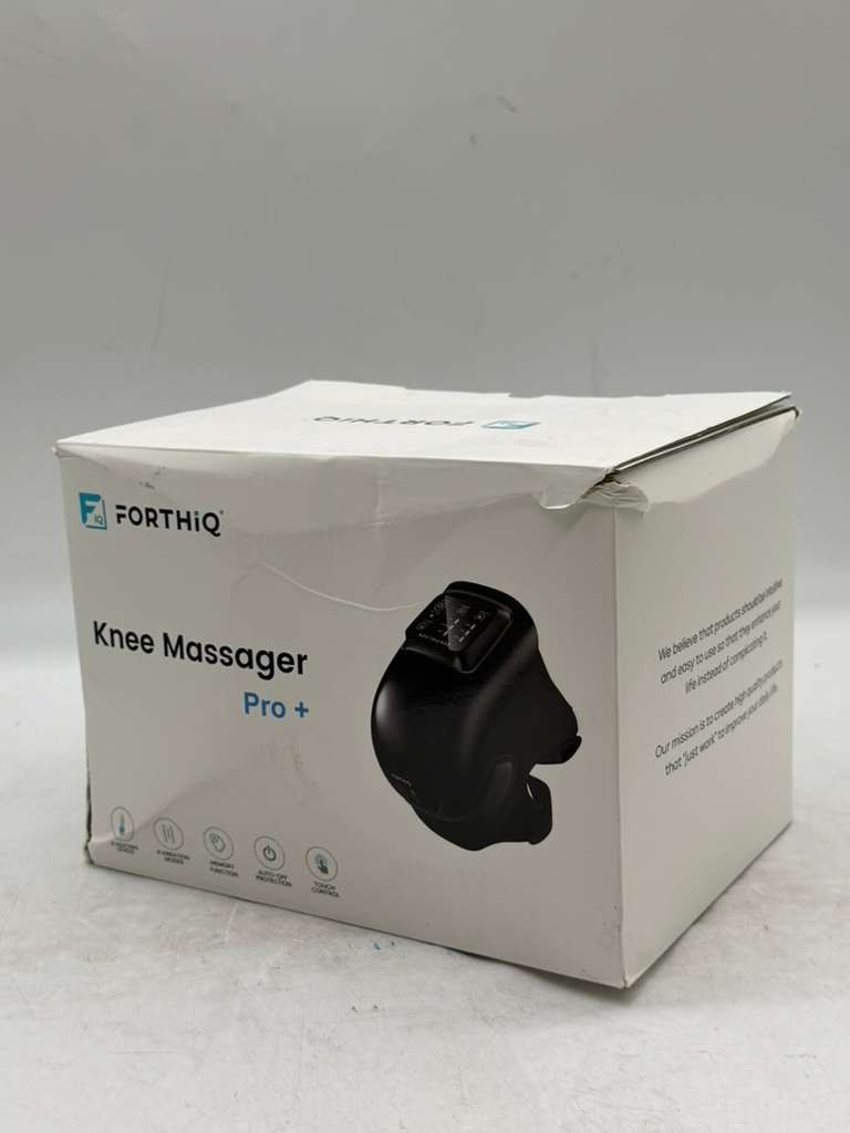 FORTHiQ Knee Massager Pro+ Heat Red Light Vibration Therapy Cordless – Used