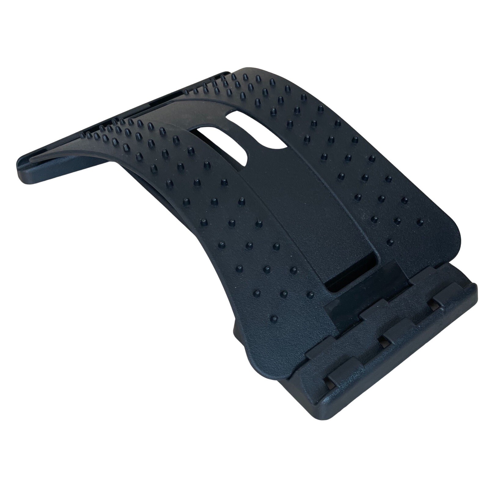 Back Stretcher and Massager for Lower Back Pain Relief with 3 adjustable levels