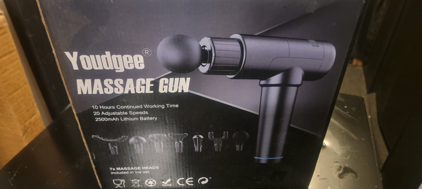 Youdgee Muscle Massage Gun 20 Speeds 2500mah