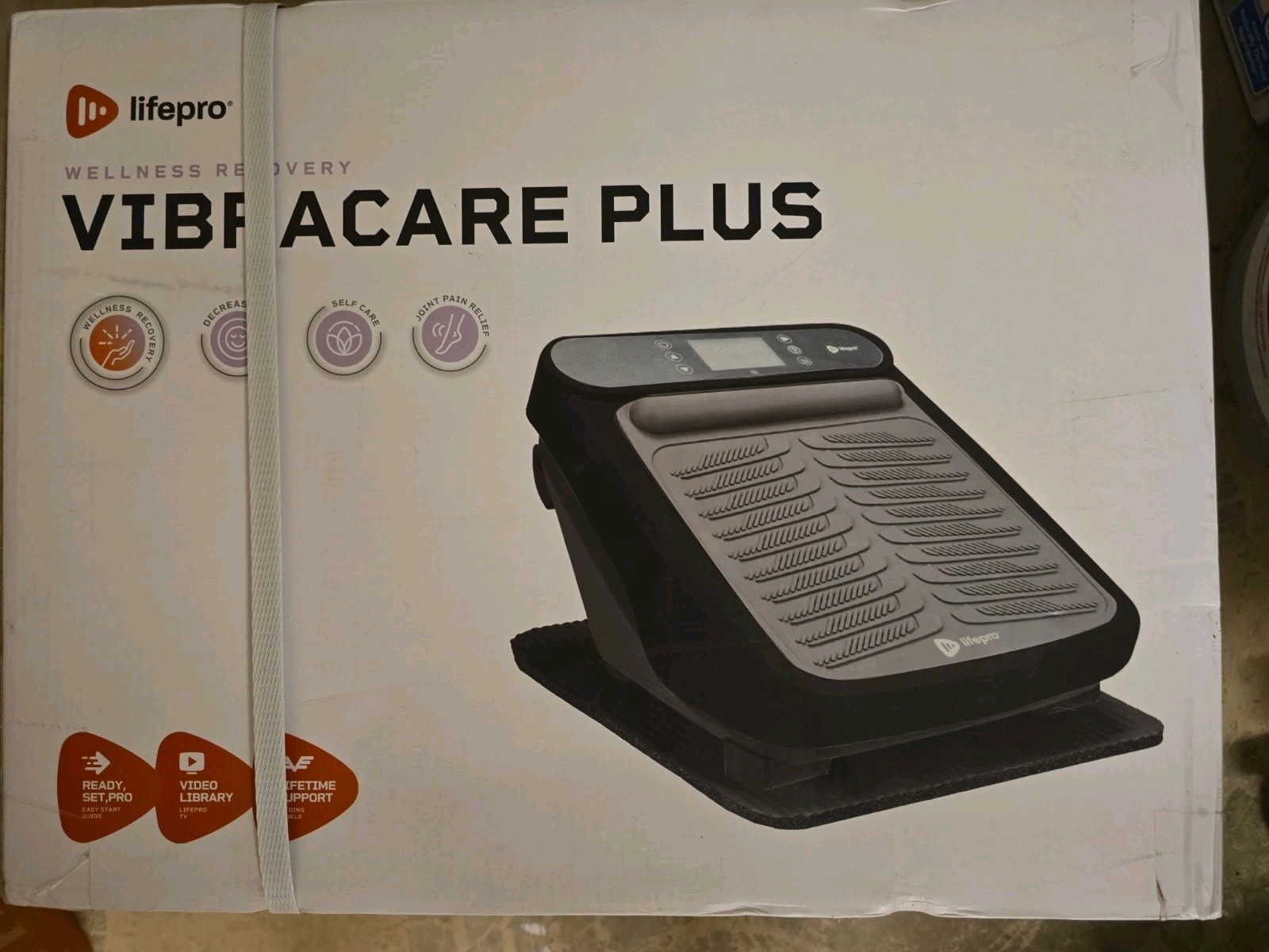 LifePro VibraFlow Foot Massager for Neuropathy – Relaxing Calf and Foot Therapy