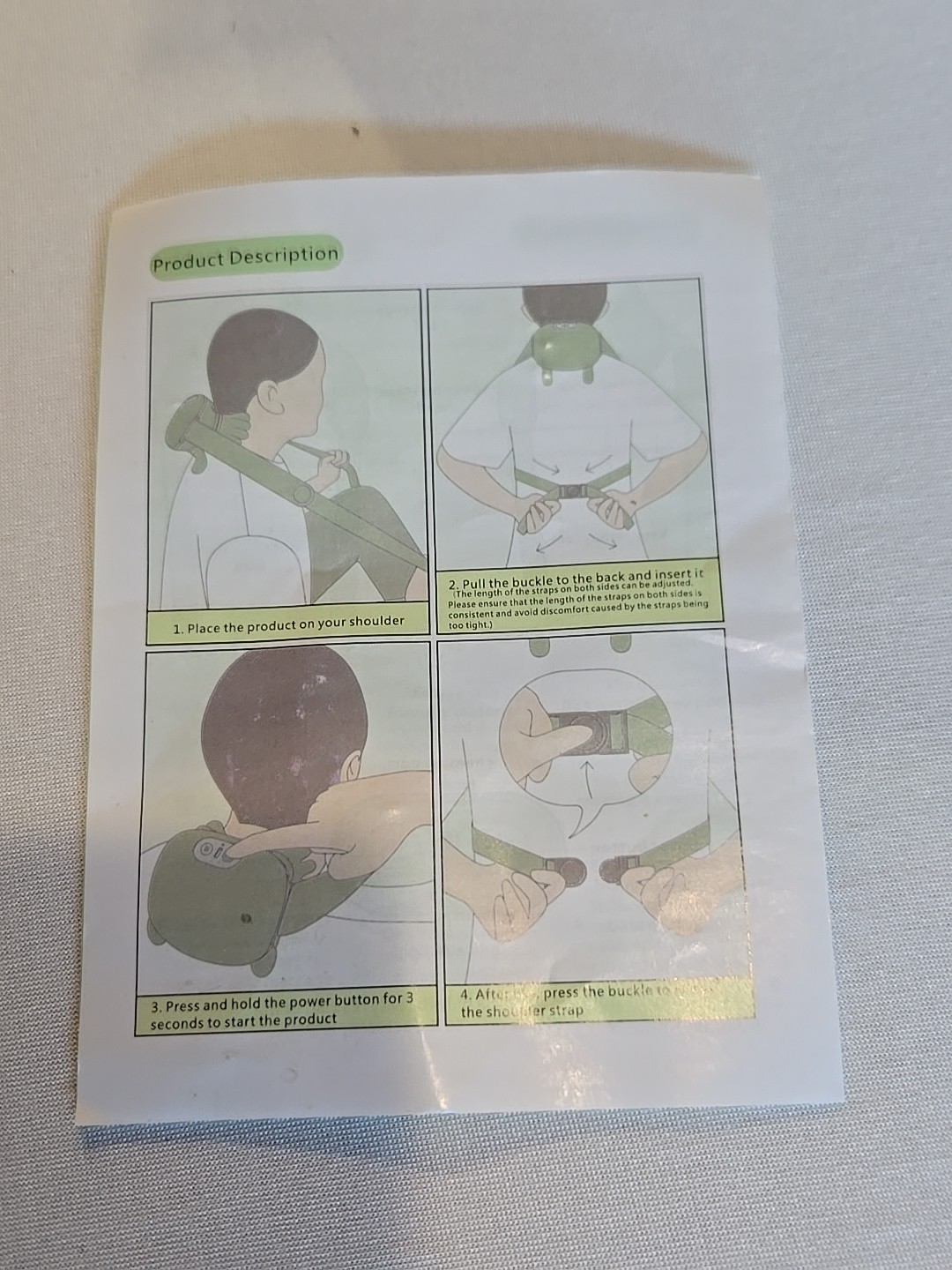 Wireless Finger Neck Shoulder Massager