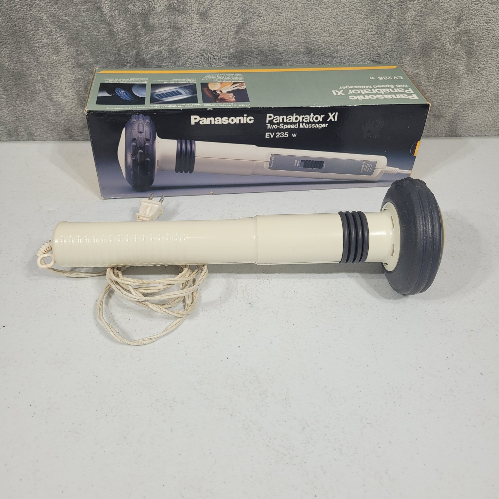 Panasonic Panabrator XI EV235 Reach Easy Massager Handheld Variable Speed TESTED