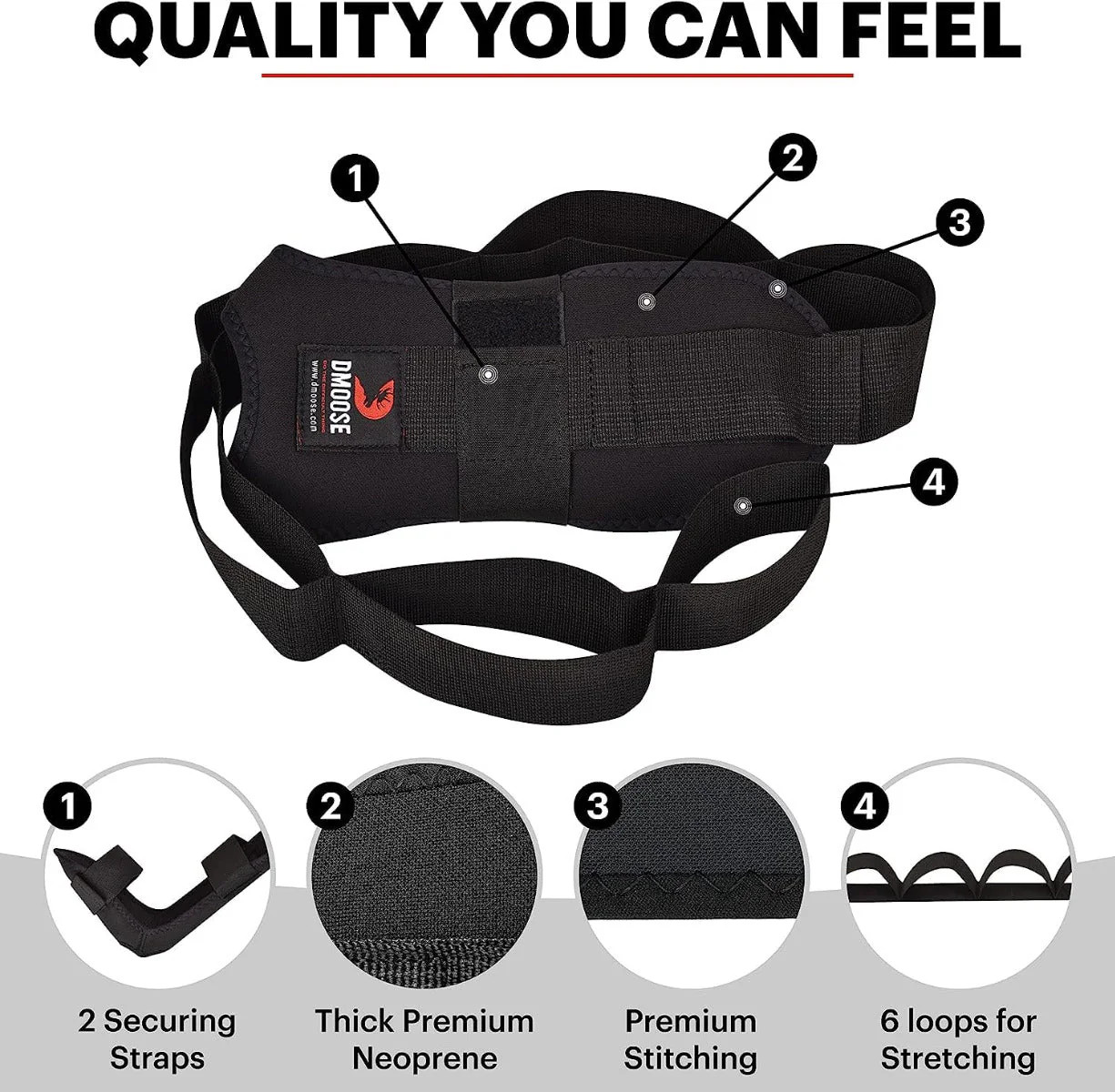 1Pcs Foot Stretcher Calf Stretcher, Portable for Home Travel