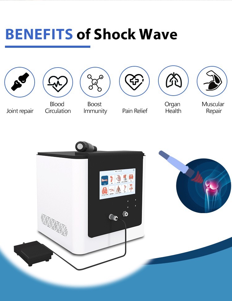 phymaster 10 Bar ESWT Pneumatic ED Shockwave Therapy Machine Body Pain Relief