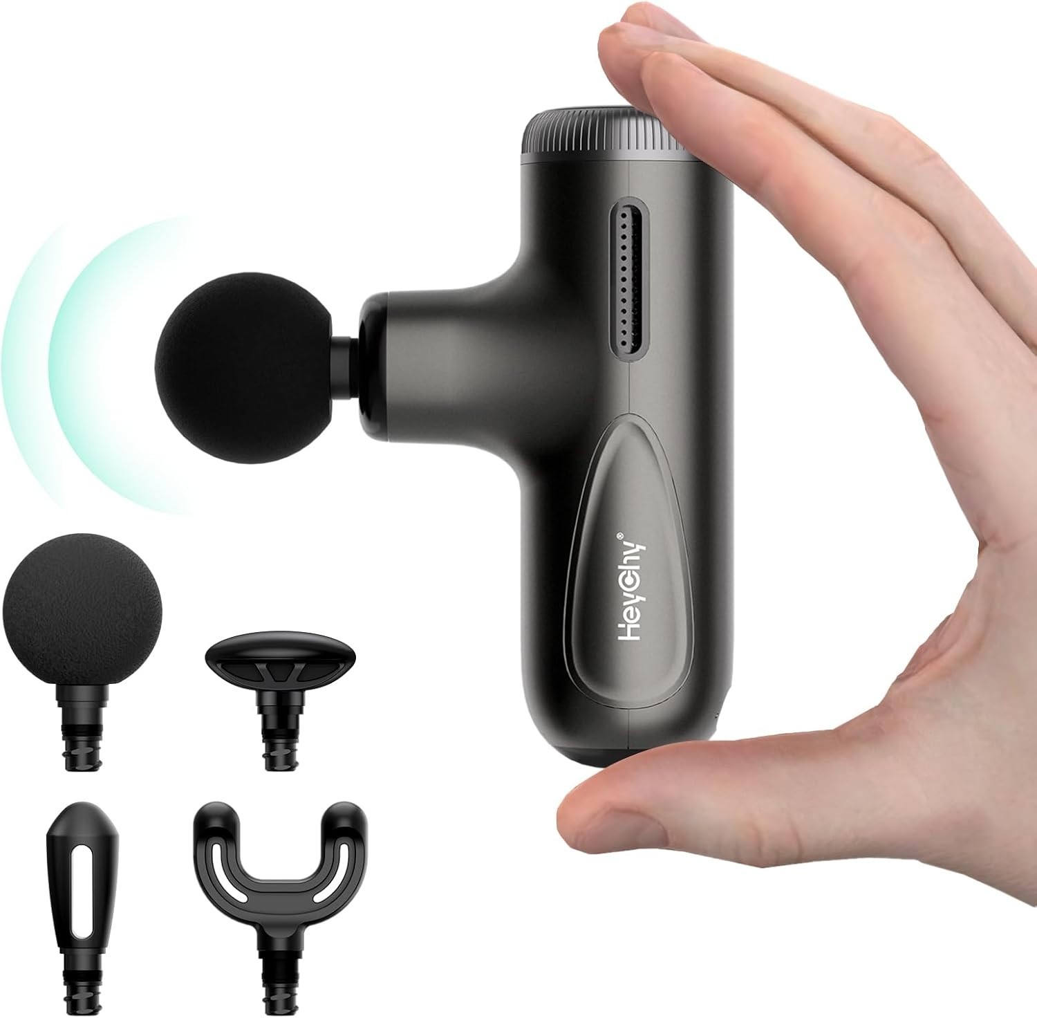 Cordless Handheld Massager with Auto Shut-off for Muscle Recovery and Relaxation