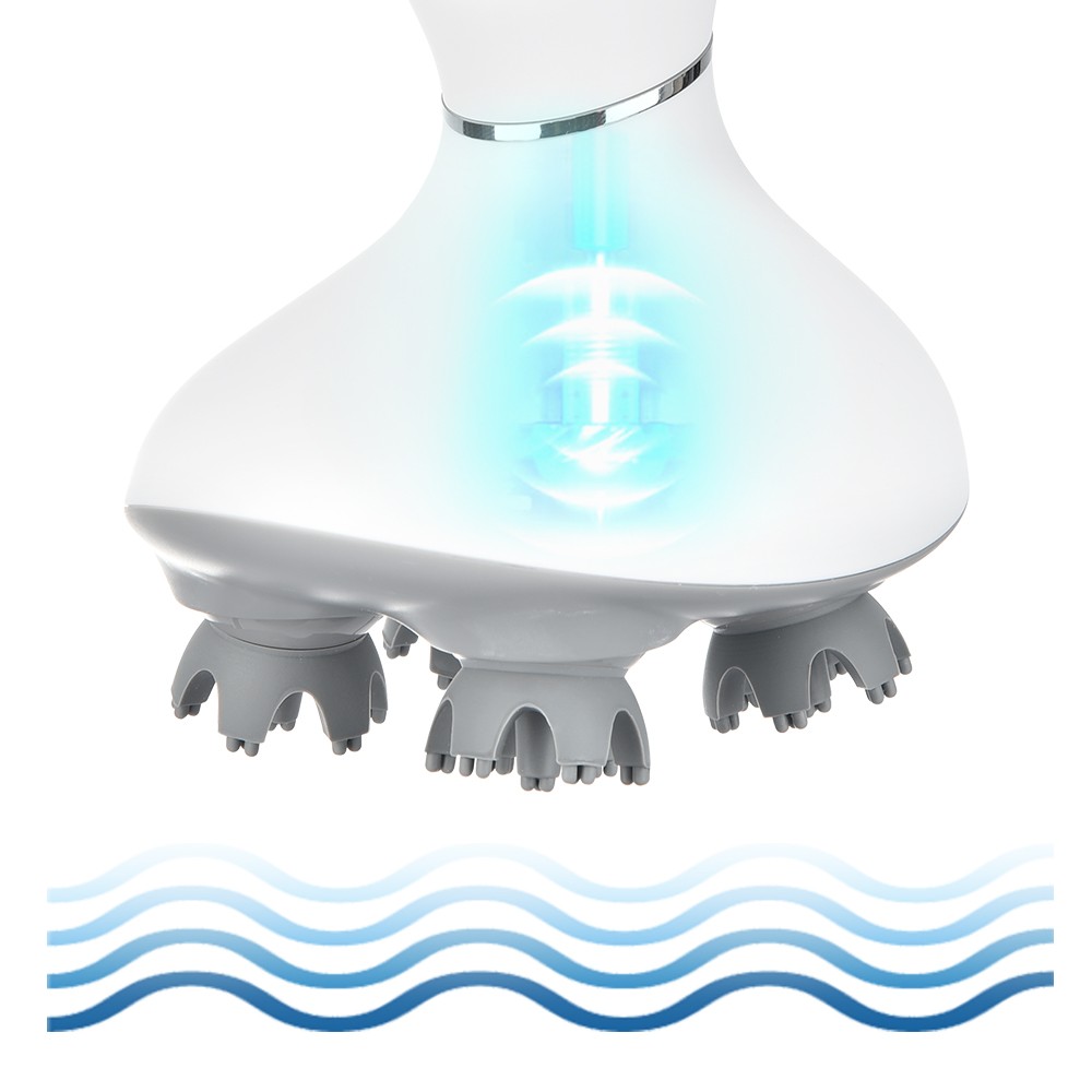 Rechargeable Waterproof Electric Scalp Head Massager Deep Tissue Relaxation