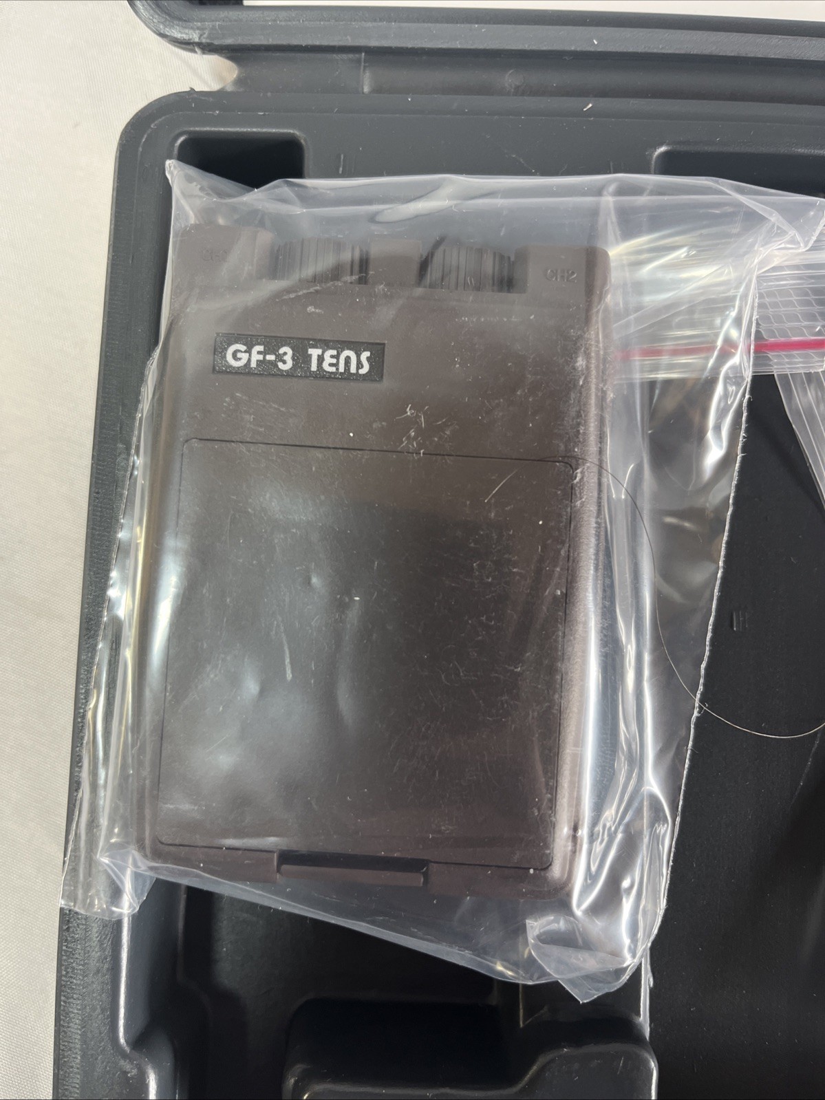 Grafco GF-3 Analog TENS Unit New Sealed Unit Electrodes Healthy Pain Management