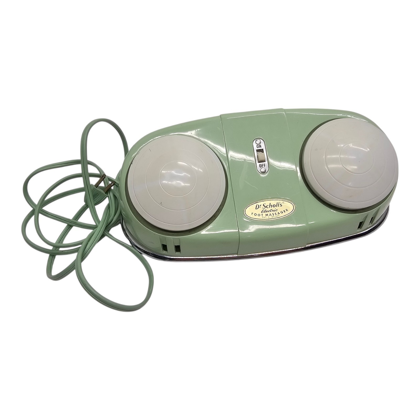 Dr. Scholl’s Foot Massager 411 Electric Green Vintage