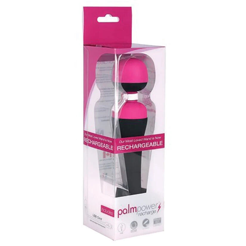 BMS Enterprises 30628 Palm Power Waterproof Rechargeable Massager