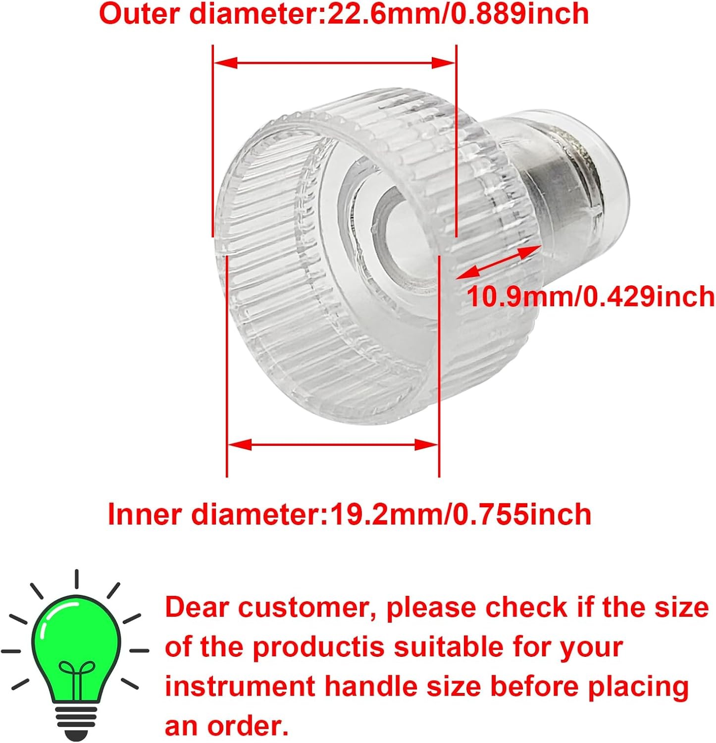 Spare Accessory Deep Cleansing 9pcs Replacement Heads for Facial Beauty Machine