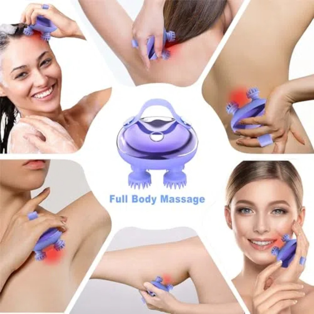 Scalp Massager Portable Electric Scalp Massager Hair Growth,Waterproof Handheld