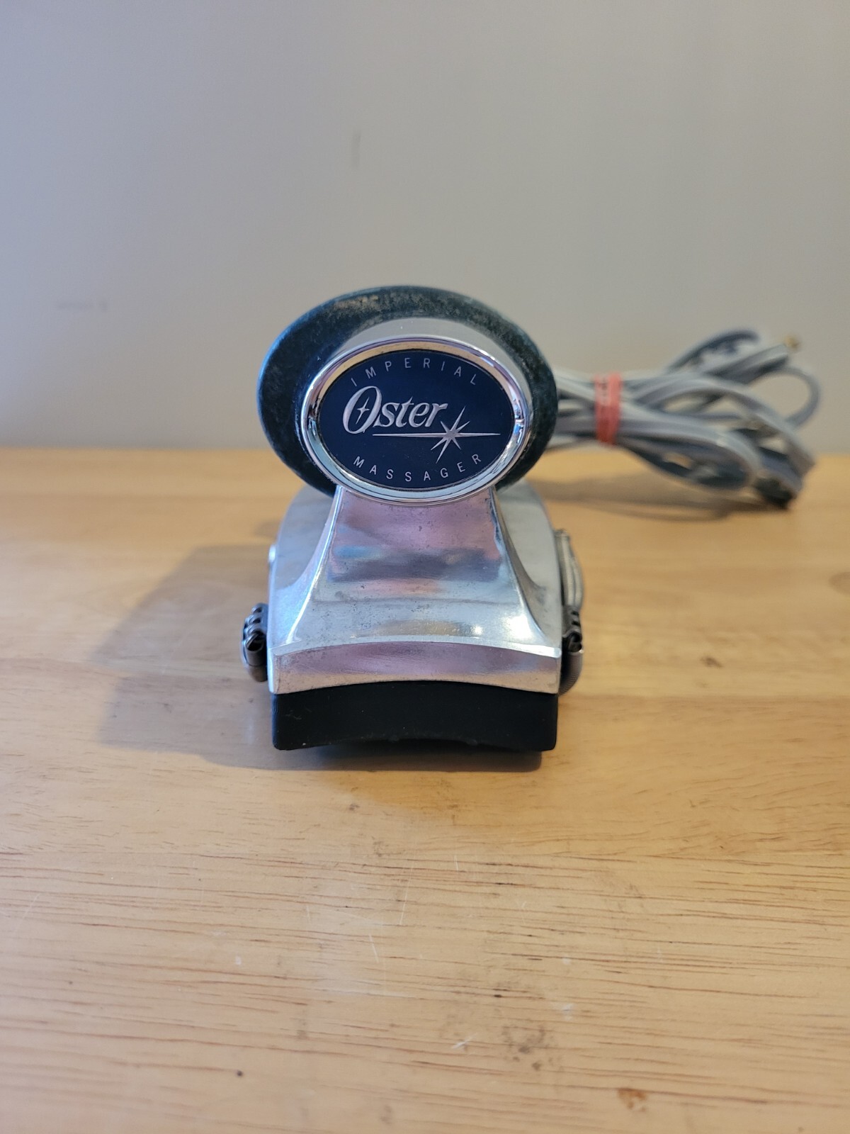 Vintage Oster Imperial Chrome Style Full Body Massager 138-01A