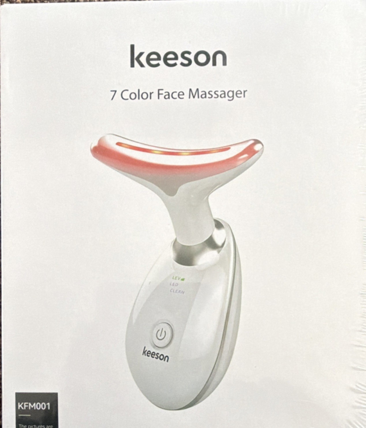 Keeson Face Massager KFM001, 7 Color, 7 in 1, 45°C Heating, Vibration