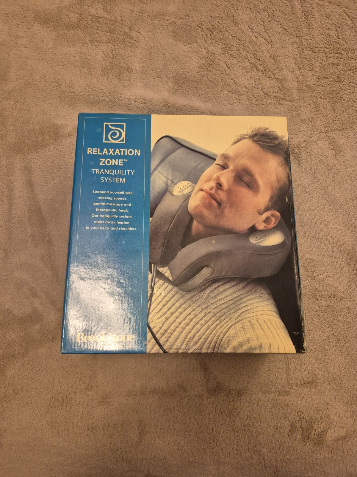 Brookstone Neck Massage w/ Heat and Sound # 359927 w/ Controller Free Shipping
