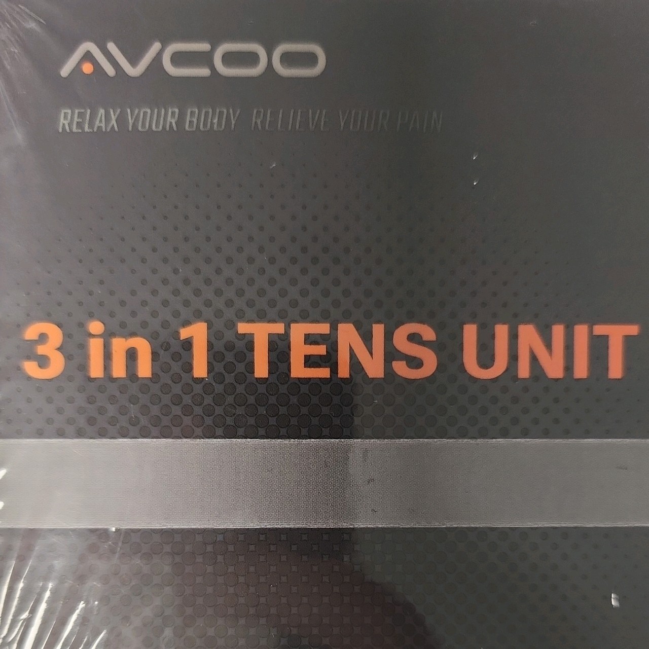 AVCOO 3-in-1 TENS Unit Muscle Stimulator with 30 Modes, 40 Intensities TENS