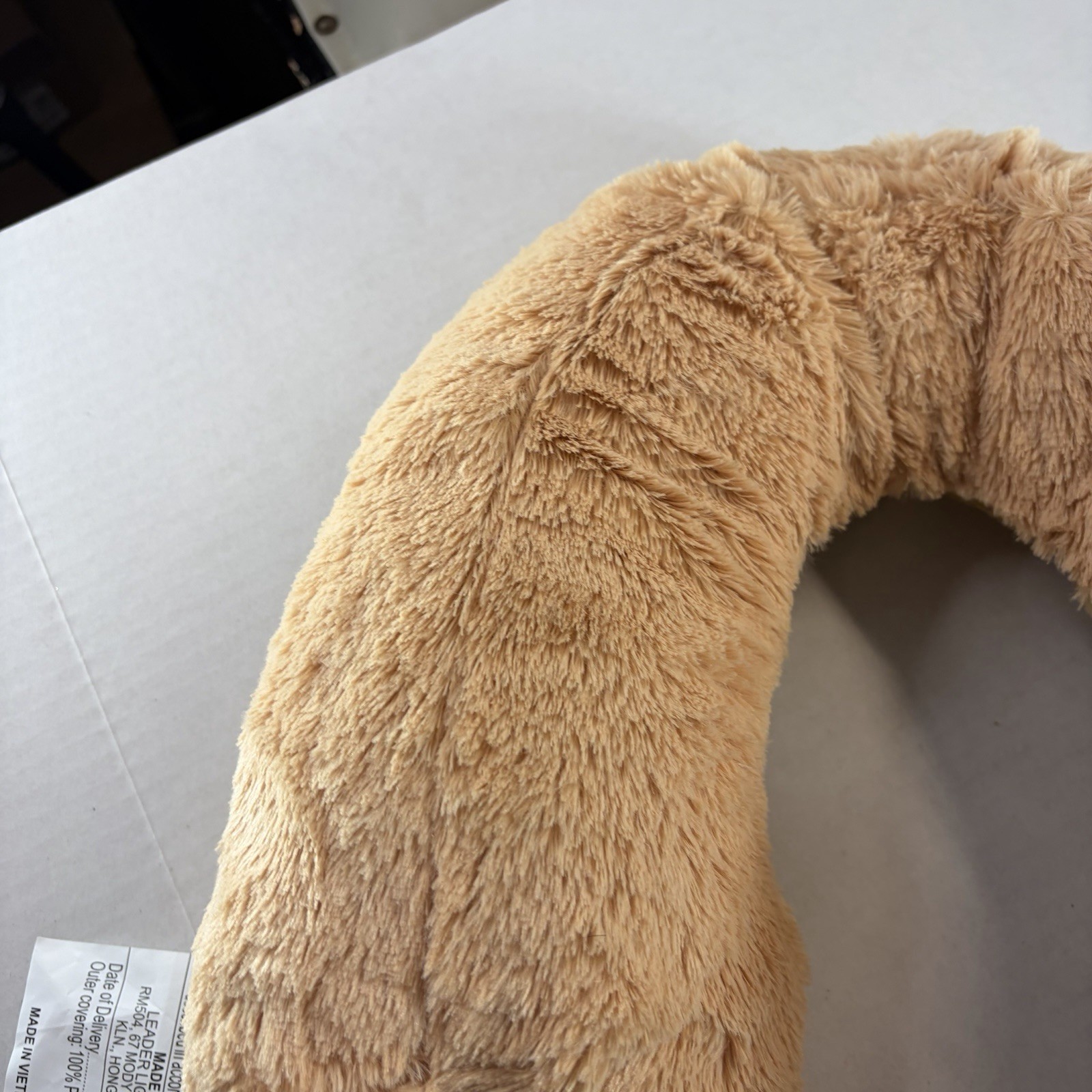 Health Touch Puppy Dog Neck Vibrating Massager Plush Stuffed Animal Pillow Works