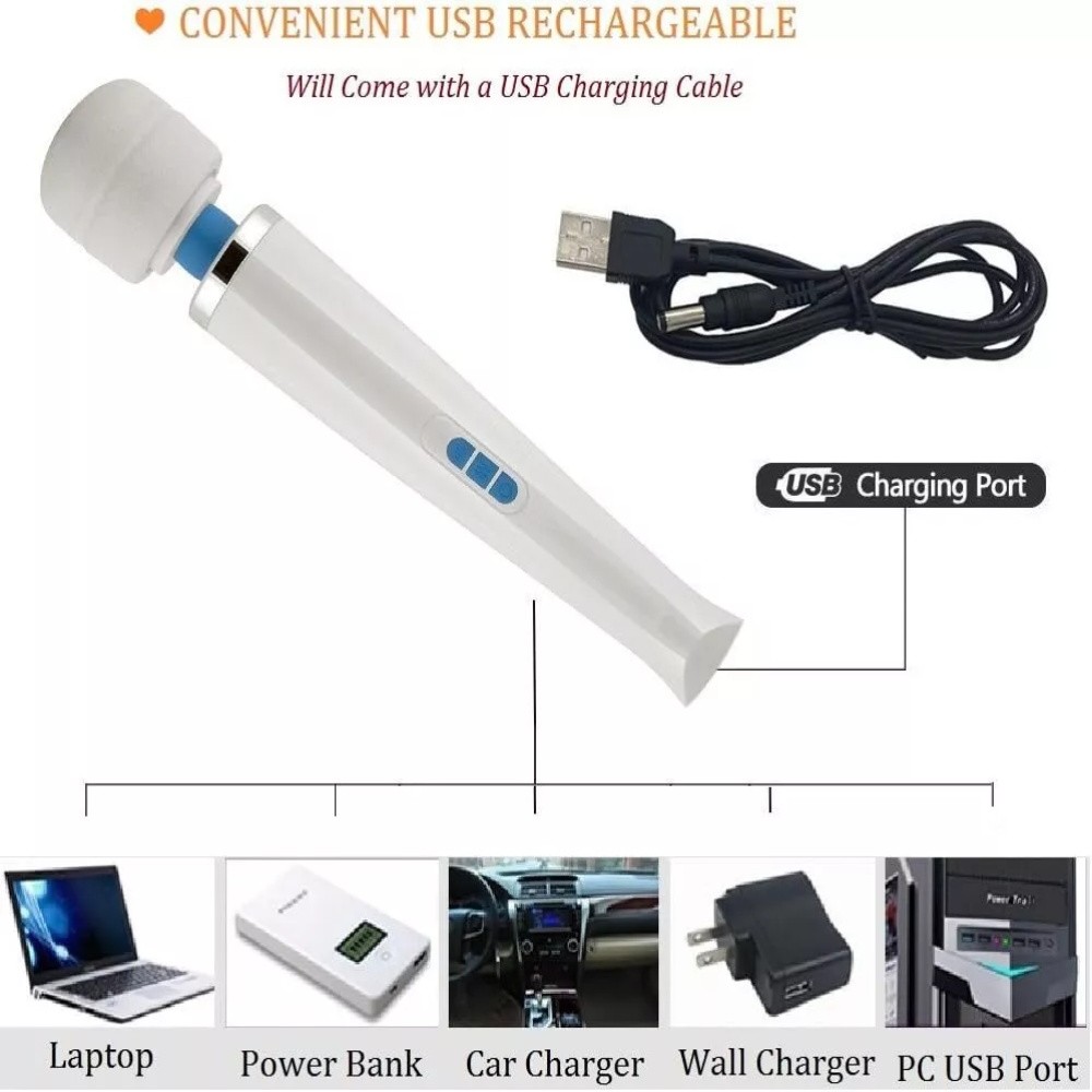 Love Magic Wand HV-270 Rechargeable Massager Vibrator Vibratex 2025