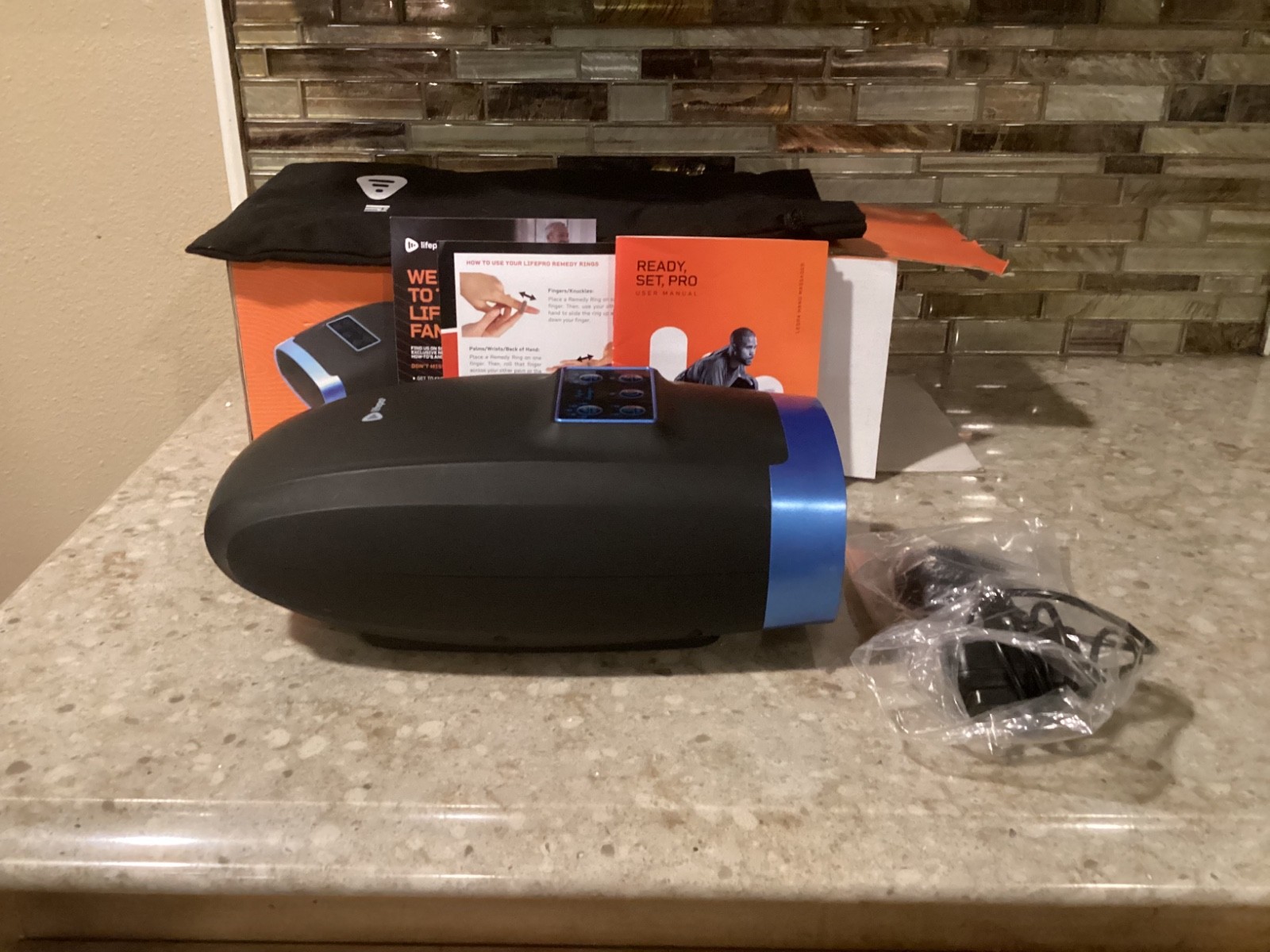 Lifepro LEGRA HAND MASSAGER with HEAT & COMPRESSION for Arthritis, Carpal Tunnel