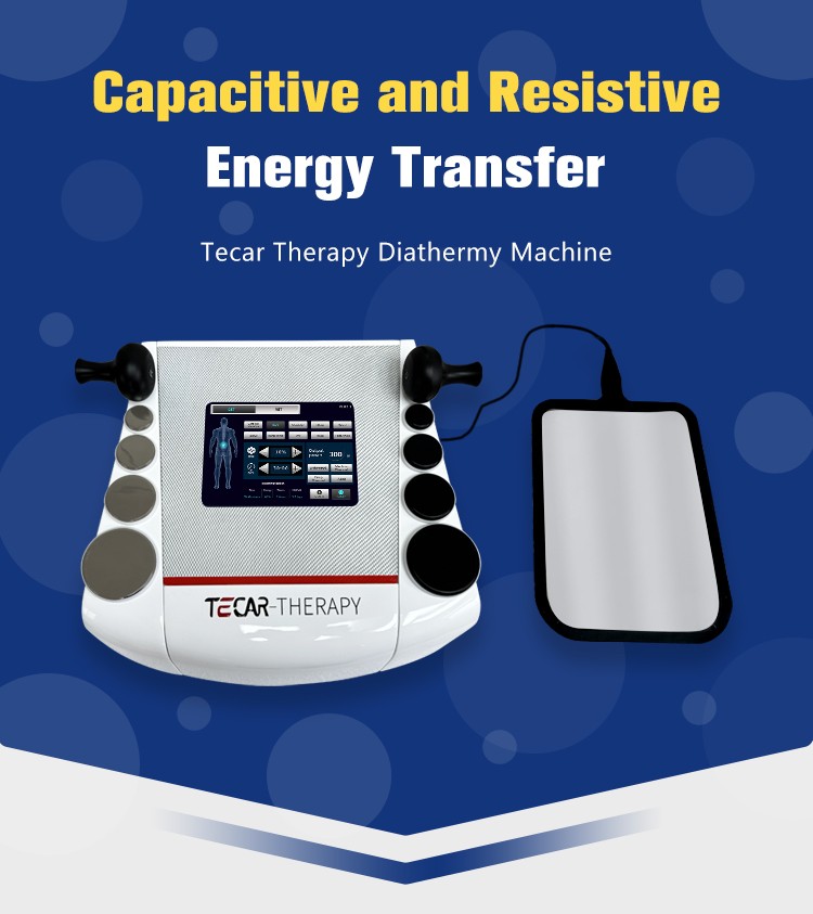 Professional Tecar Therapy Machine CET RET Rehabilitation Pain Relief Face Lift
