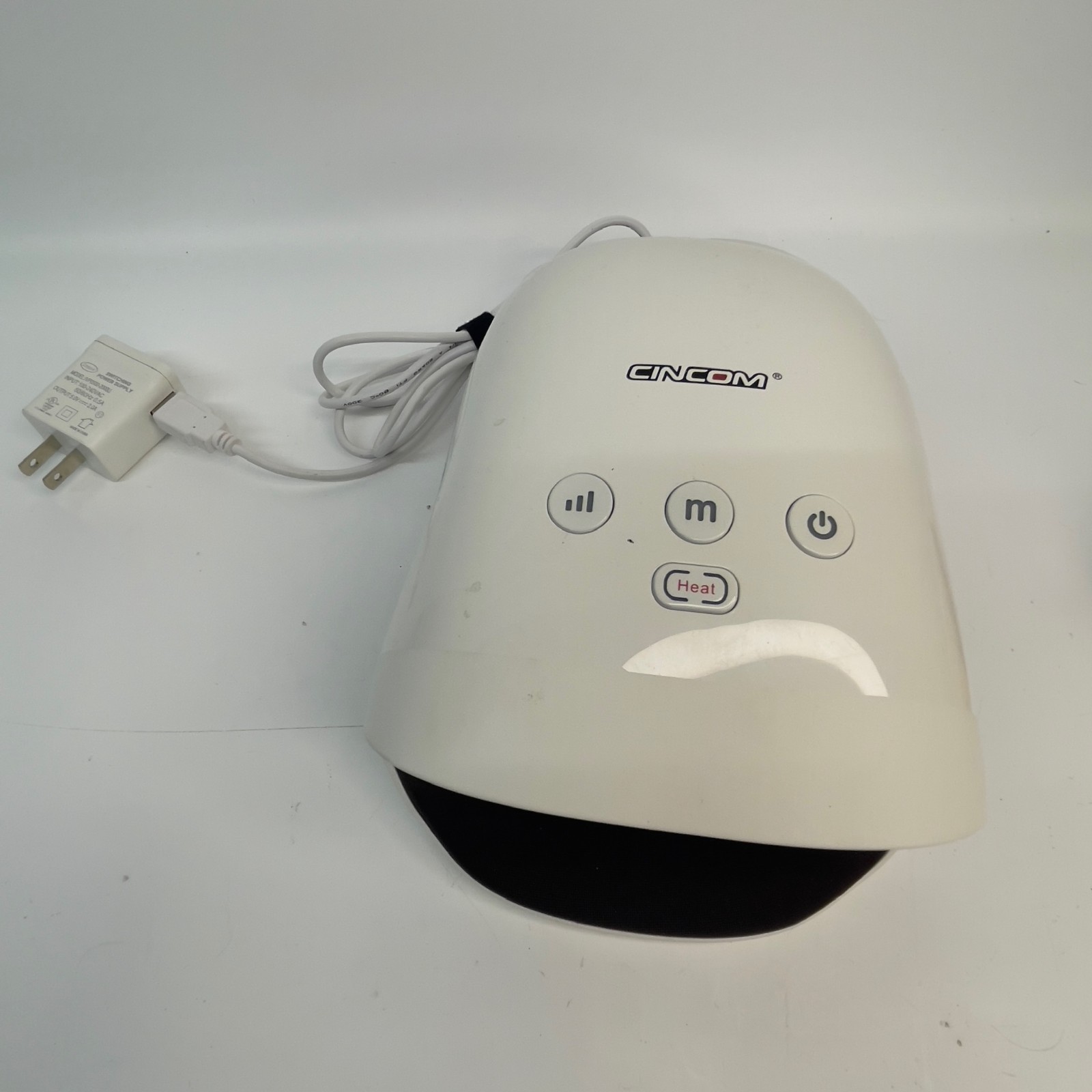 Cincom CM-026H Cordless Hand Massager with Heat – White | Arthritis Relief