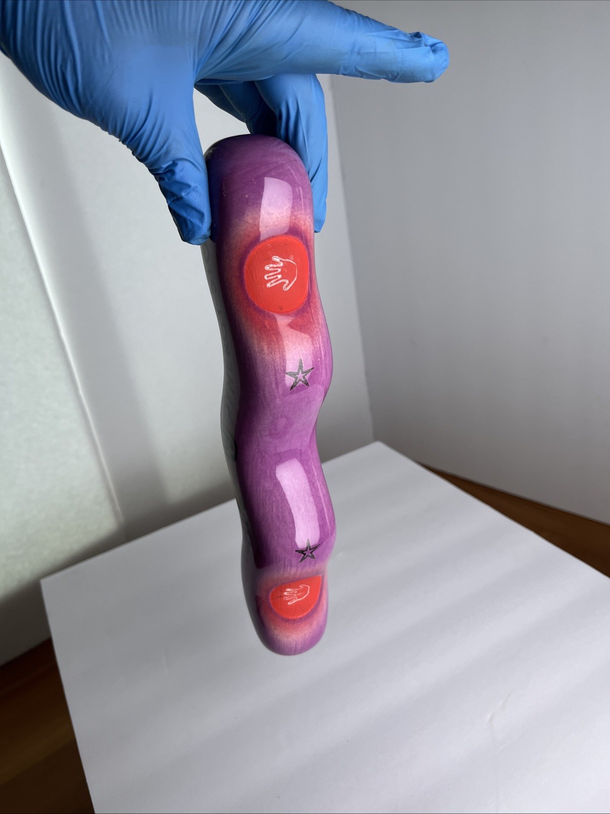 Heat-Wave Synergy Hot Stone Massage Tool 11″ Professional – RARE PURPLE Color