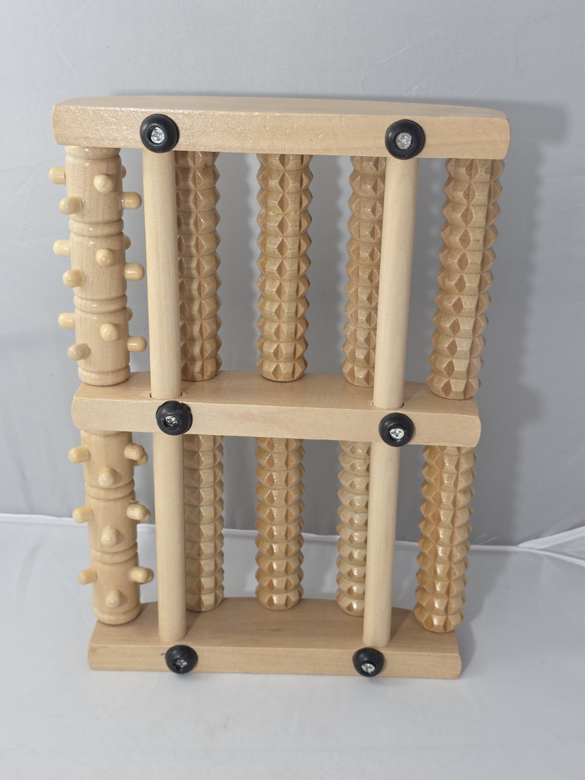 Wooden Foot Massaging Rollers – Open Box