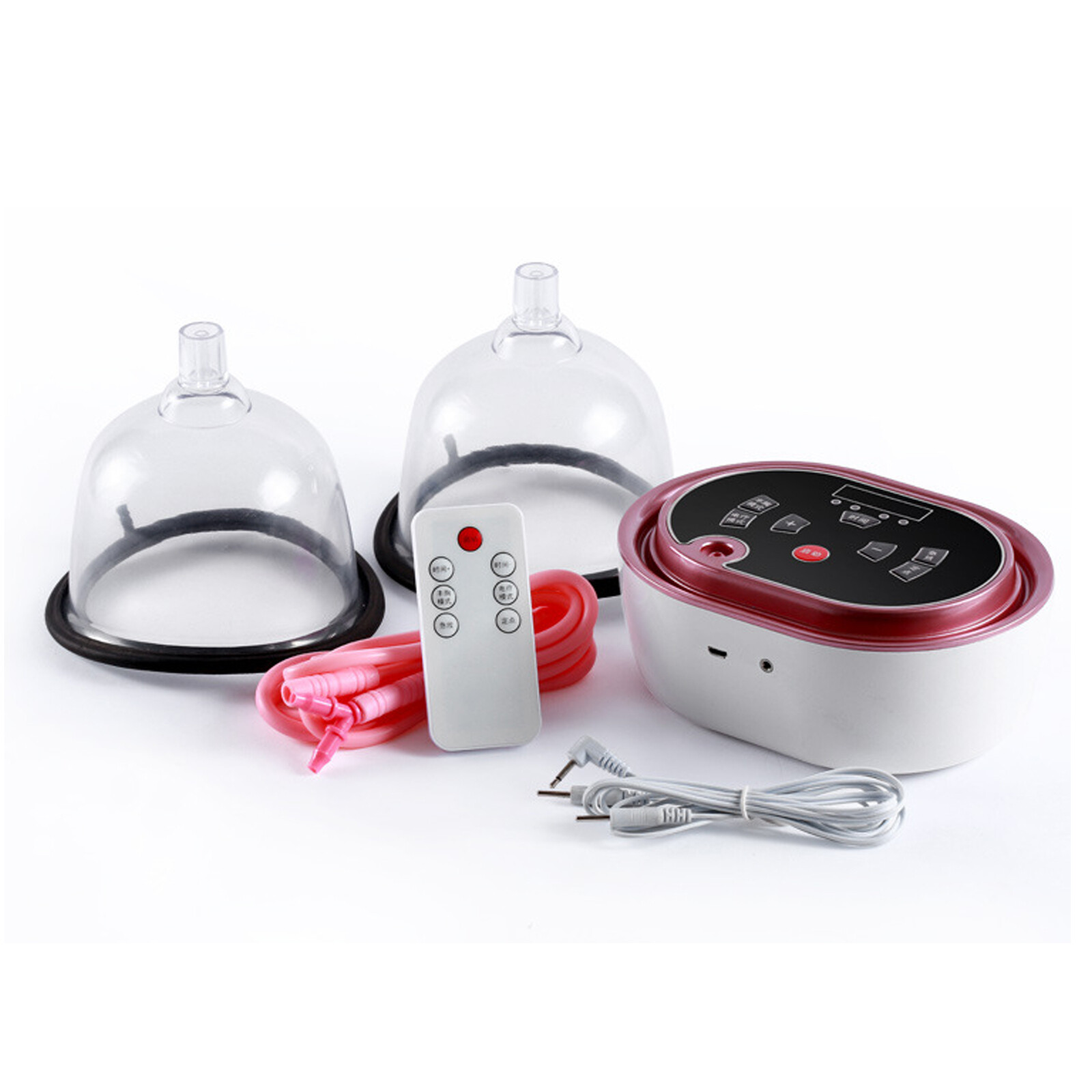 Electric Vacuum Massage Breast Cup Enlargement Therapy Machine Enhancement Pump