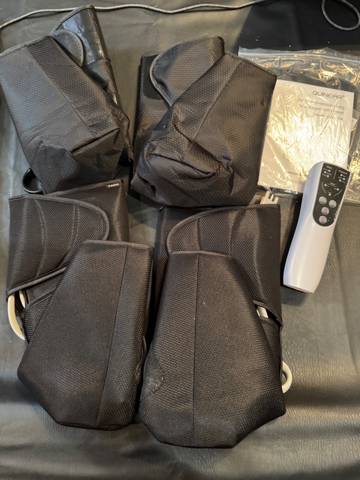 QUINEAR Leg Massager QN-021A & Another Set for Parts READ
