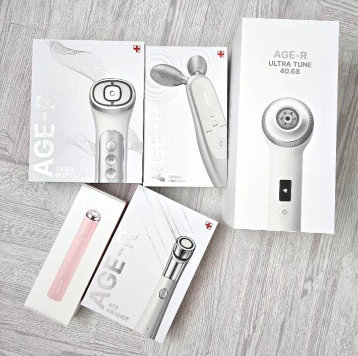 Medicube AGE-R EMS Derma & USSERA & ATS Air & Ultra Tune & Pro Mini Set of 5