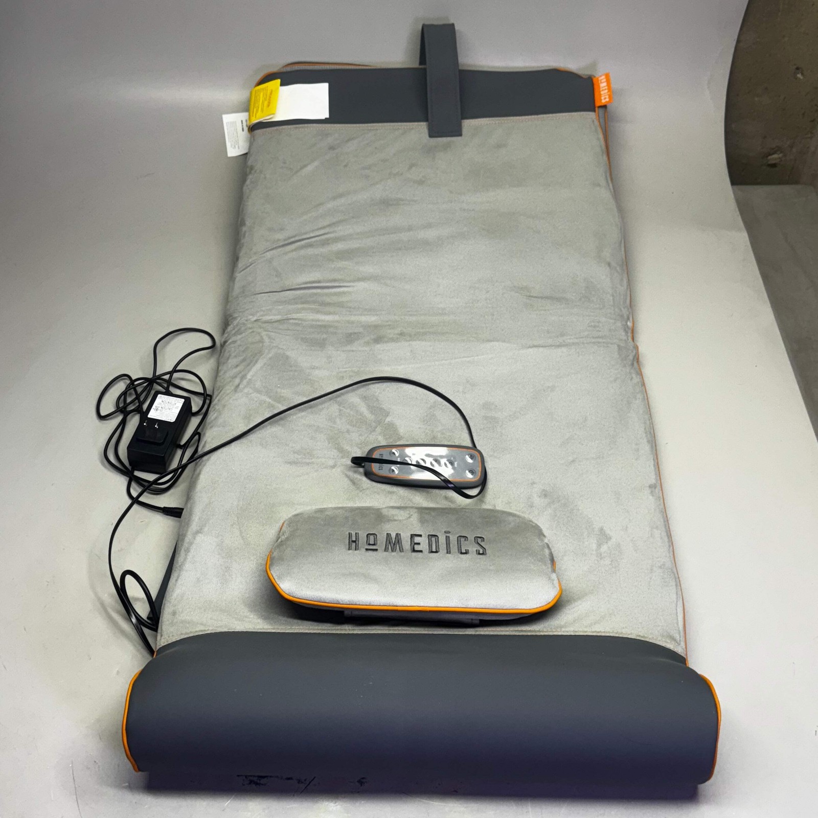 HOMEDICS Air Compression Back Stretching Mat 41″L x 20″W Grey BM-AC105