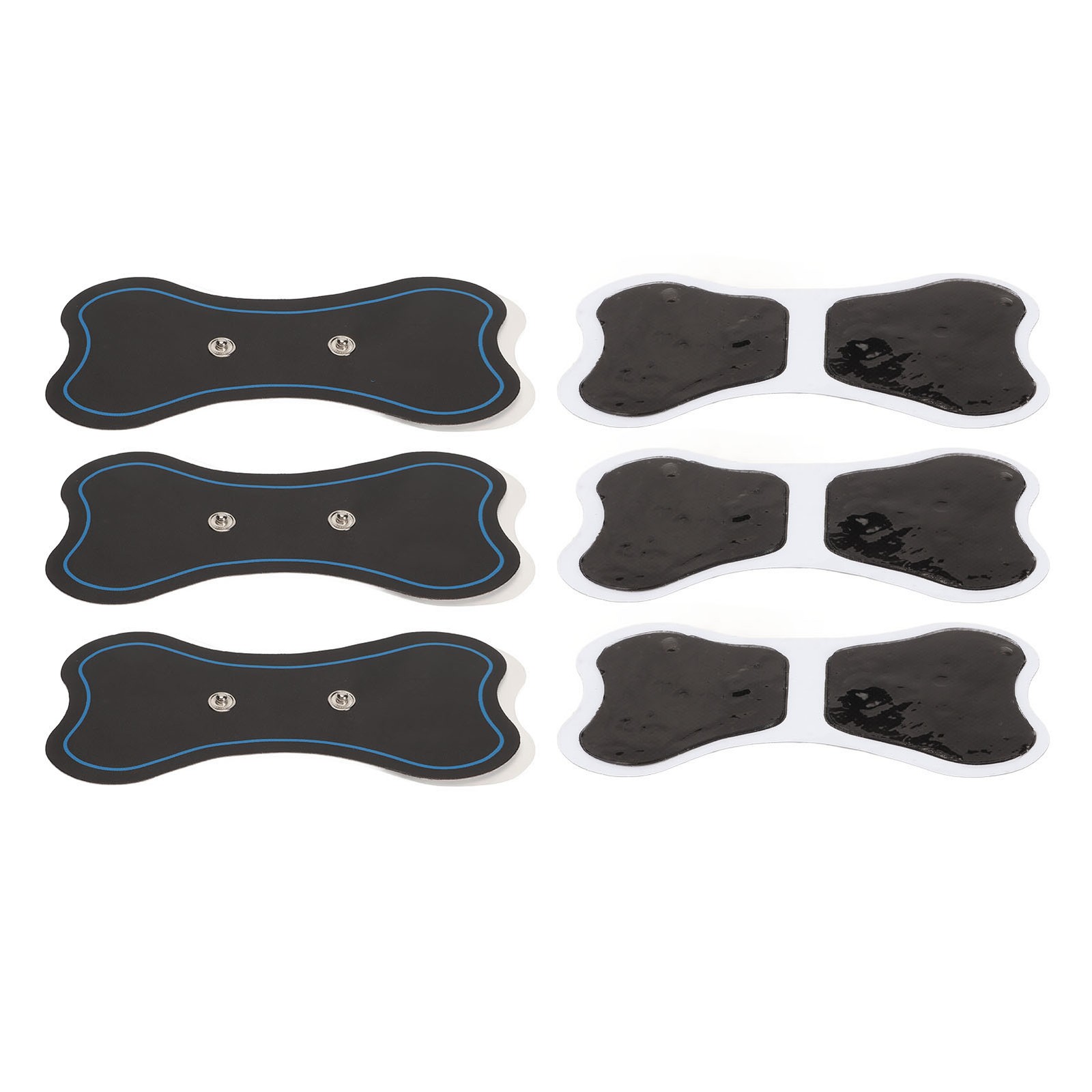 6pcs Wireless TENS Machine Replacement Patches Neck EMS Muscle Pads Lower ABE