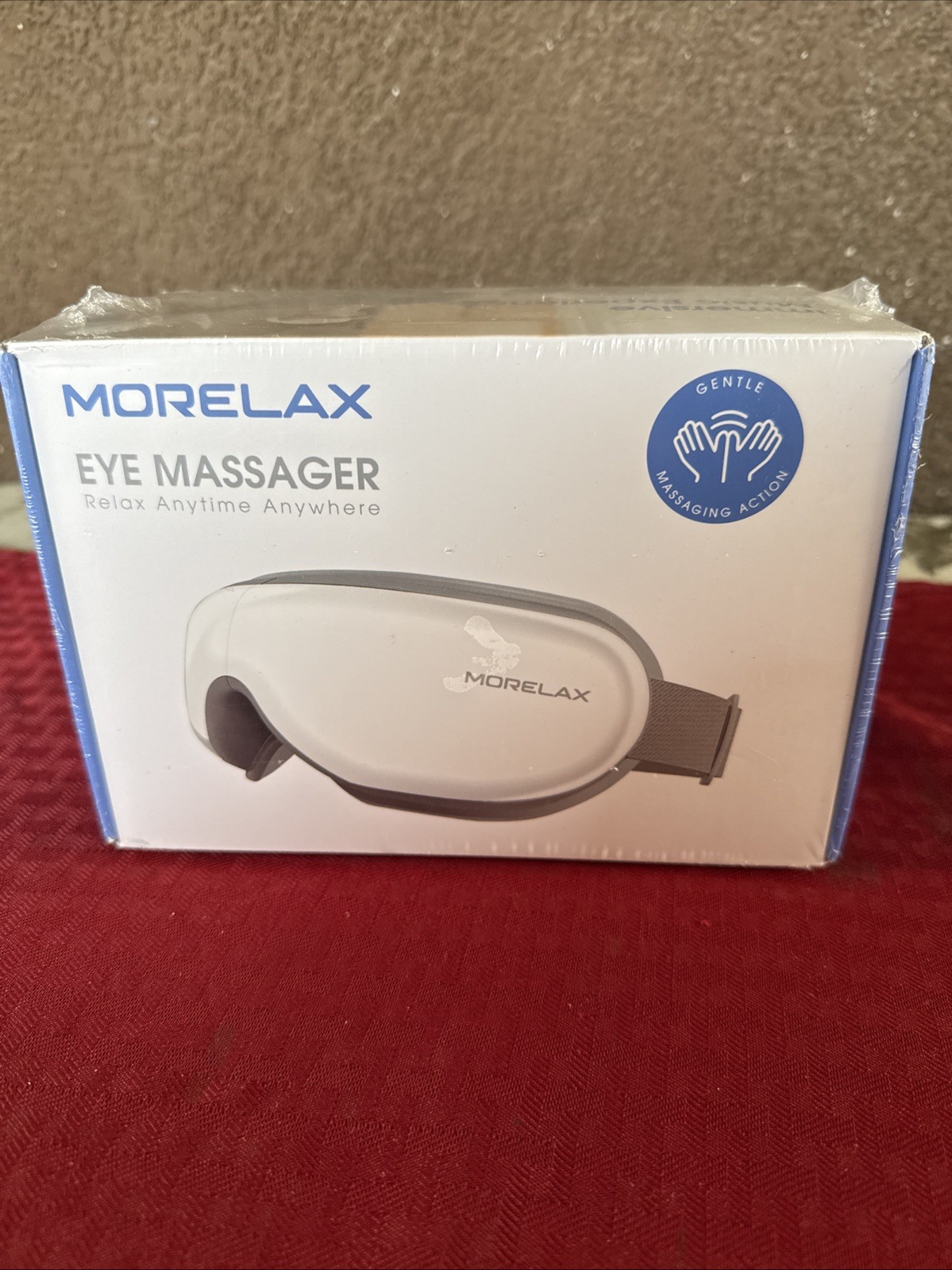 Morelax Eye Massager with Heat And White Noise