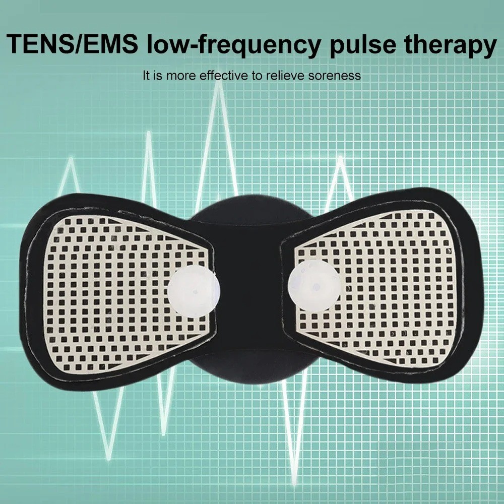 Electric Neck Massager EMS Muscle Massage Stimulator Low Frequency Instrument B
