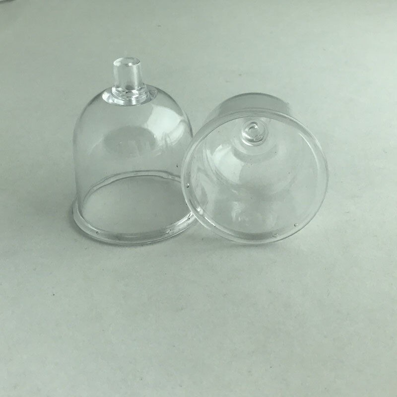 2PCS 6.5cm Vacuum Therapy Cupping Cups Replacement For Vacuum Therapy Machine