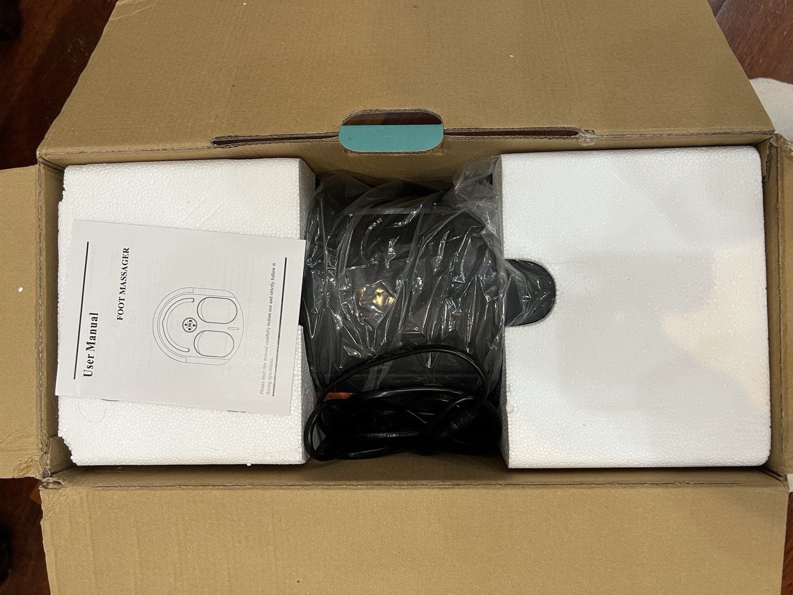 Wedpun Foot Messager with Heat and Wireless Remote Control New In Box Free Ship