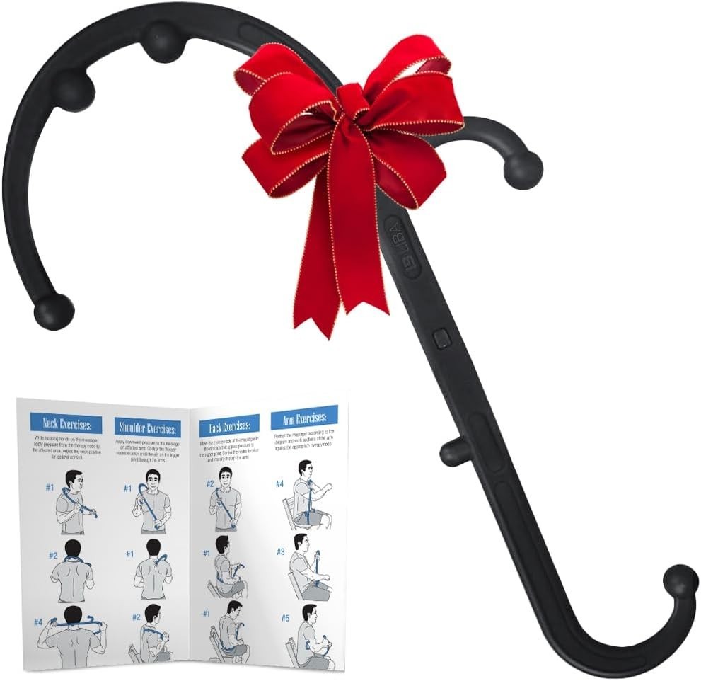 Portable Back and Neck Massager – Trigger Point Therapy Tool for Stress Relief
