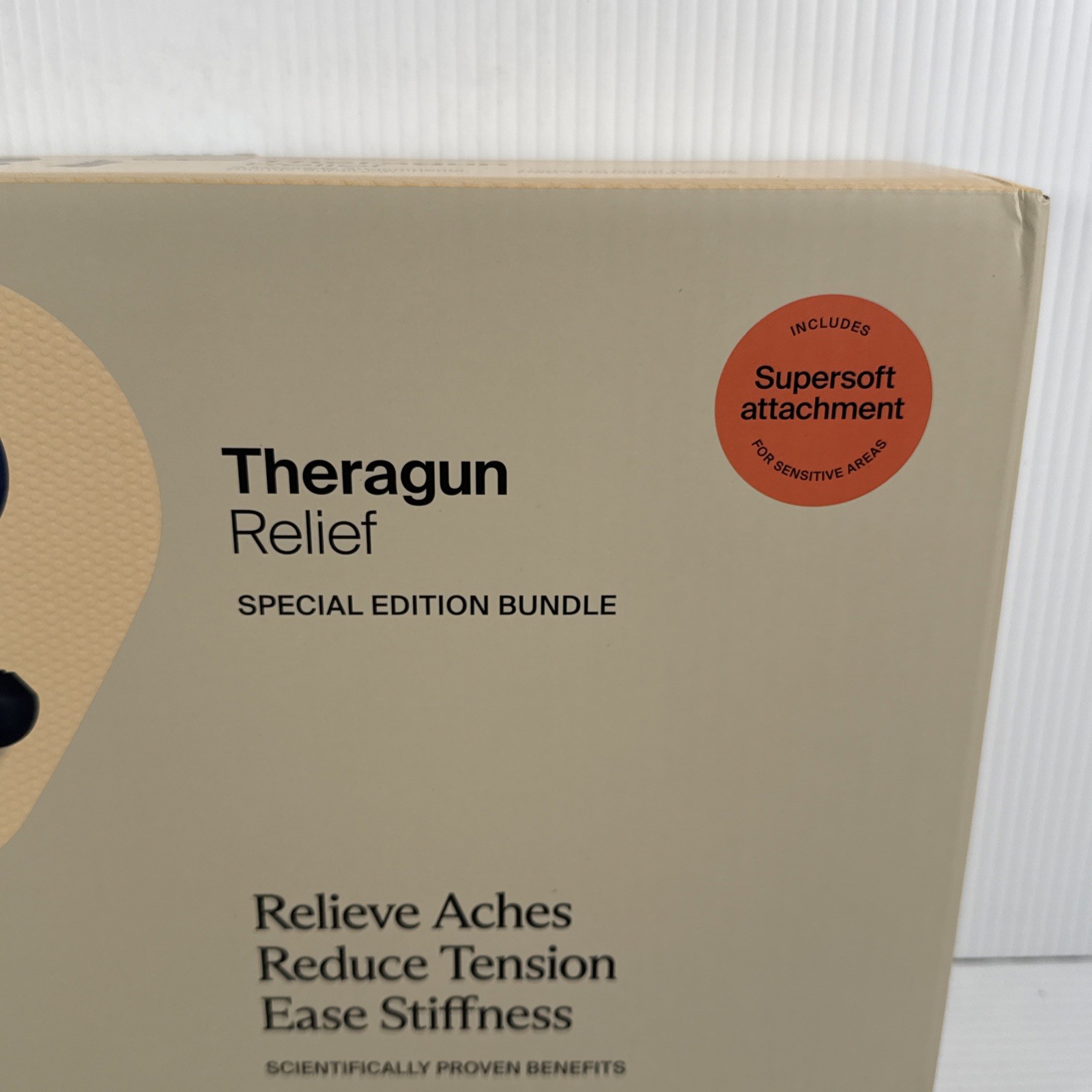NEW Therabody – Theragun Relief Massage Gun w/ Supersoft Attachment
