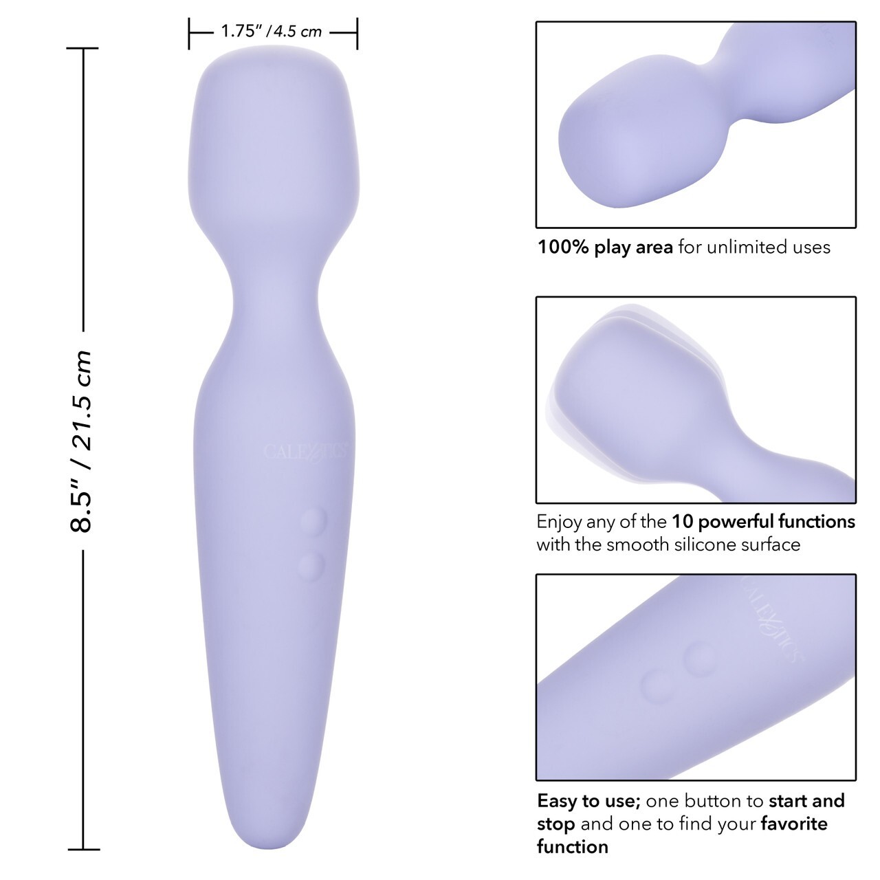 Miracle Massager Rechargeable High Intensity Full Body Silicone Massager