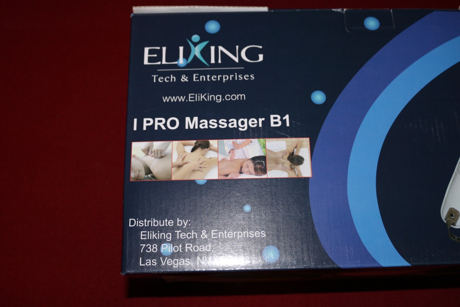 ELIKING I PRO MASSAGER B1 NECK and SHOULDER MASSAGER ELI KING iPRO MSRP $499 EXC