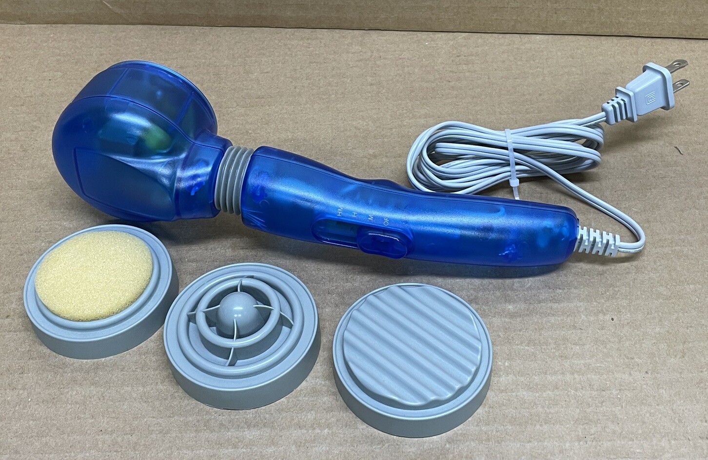 EGO Thermal Massager TH-26 Full Body Handheld w/Vibrate & Heat Flex Head