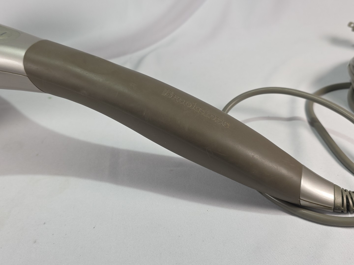 Brookstone 15 Speed Program Professional Percussion Massager 235333 TESTED