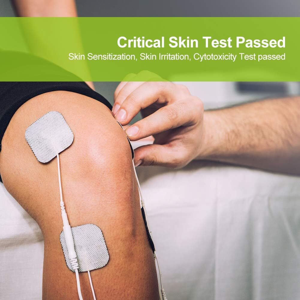 AUVON TENS Unit Pads Electrode Patches with Upgraded Self-Stick Performance….