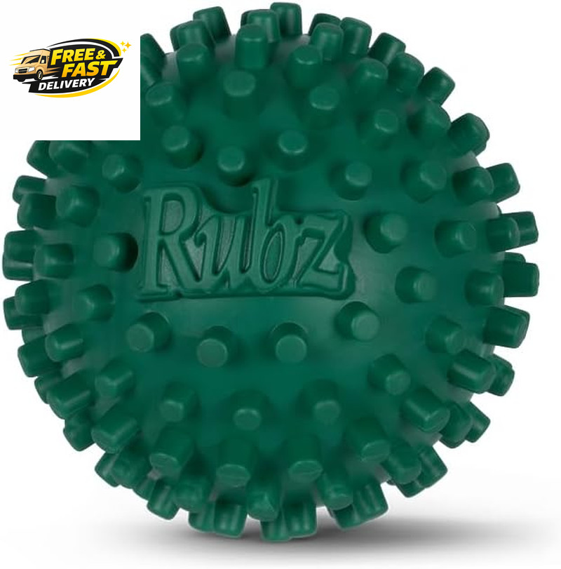 Foot Rubz Hand & Back Massage Ball – Relieve Pain from Plantar Fasciitis, Tight