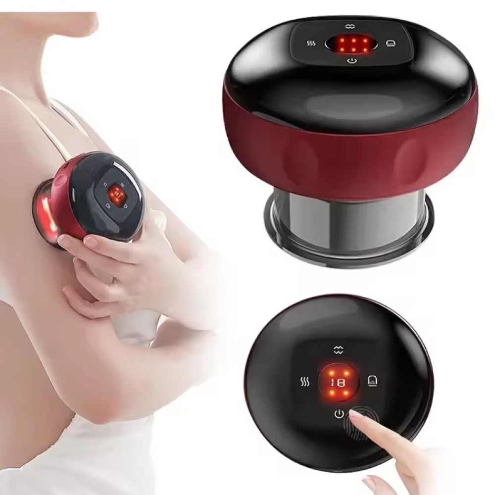 Smart Electric Cupping Massage Suction Vacuum Scraping Therapy Machine Slimming
