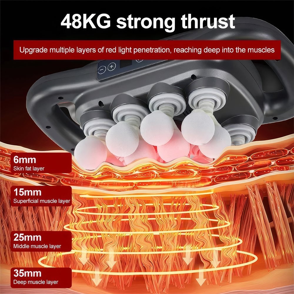 16-Head Massage Gun Set, Deep Tissue Massager Muscle Massager Gun Pain Relief