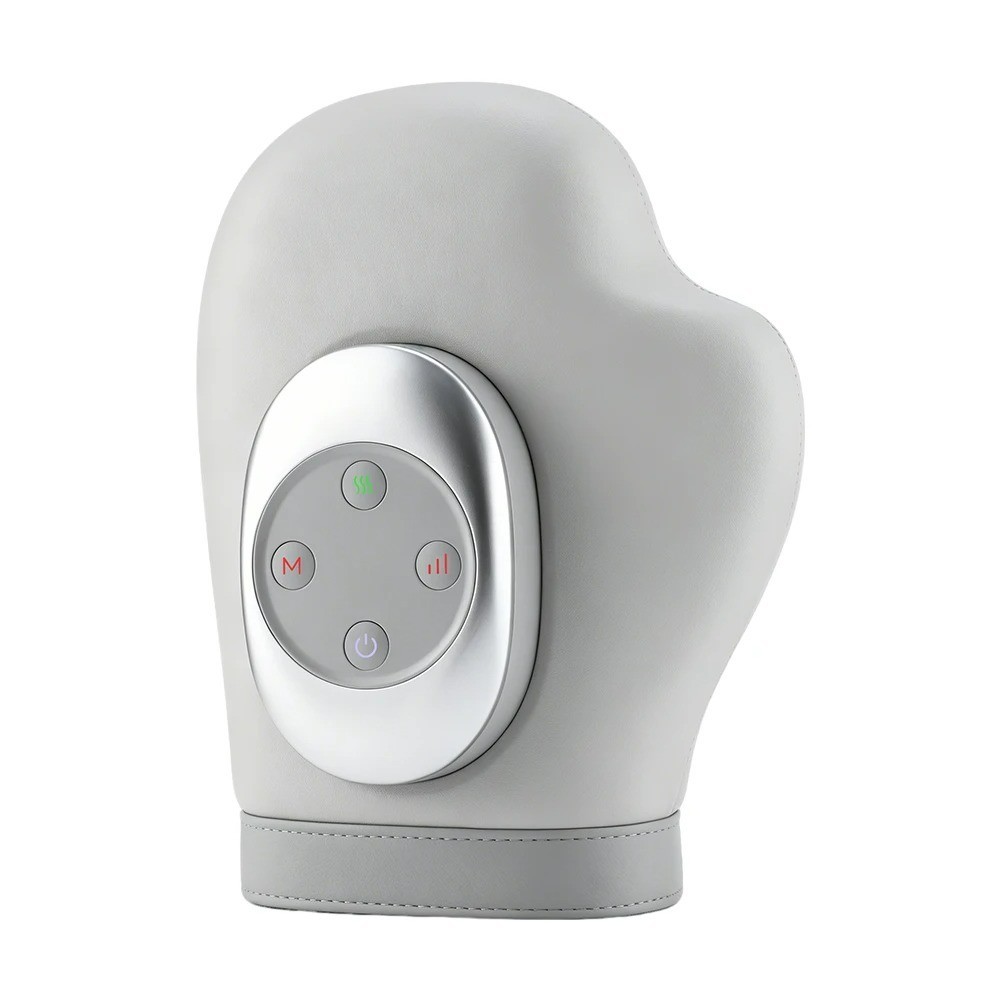 Wireless Air Pressure Hand Massager Heated Palm Finger Wrist Massage Device